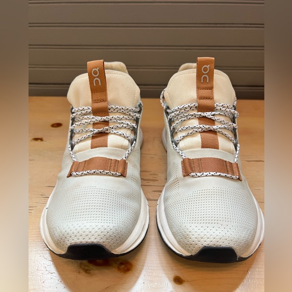 ON Running Cloudnova - White Pearl / Brown - Women’s Size 8 - Picture 3 of 10